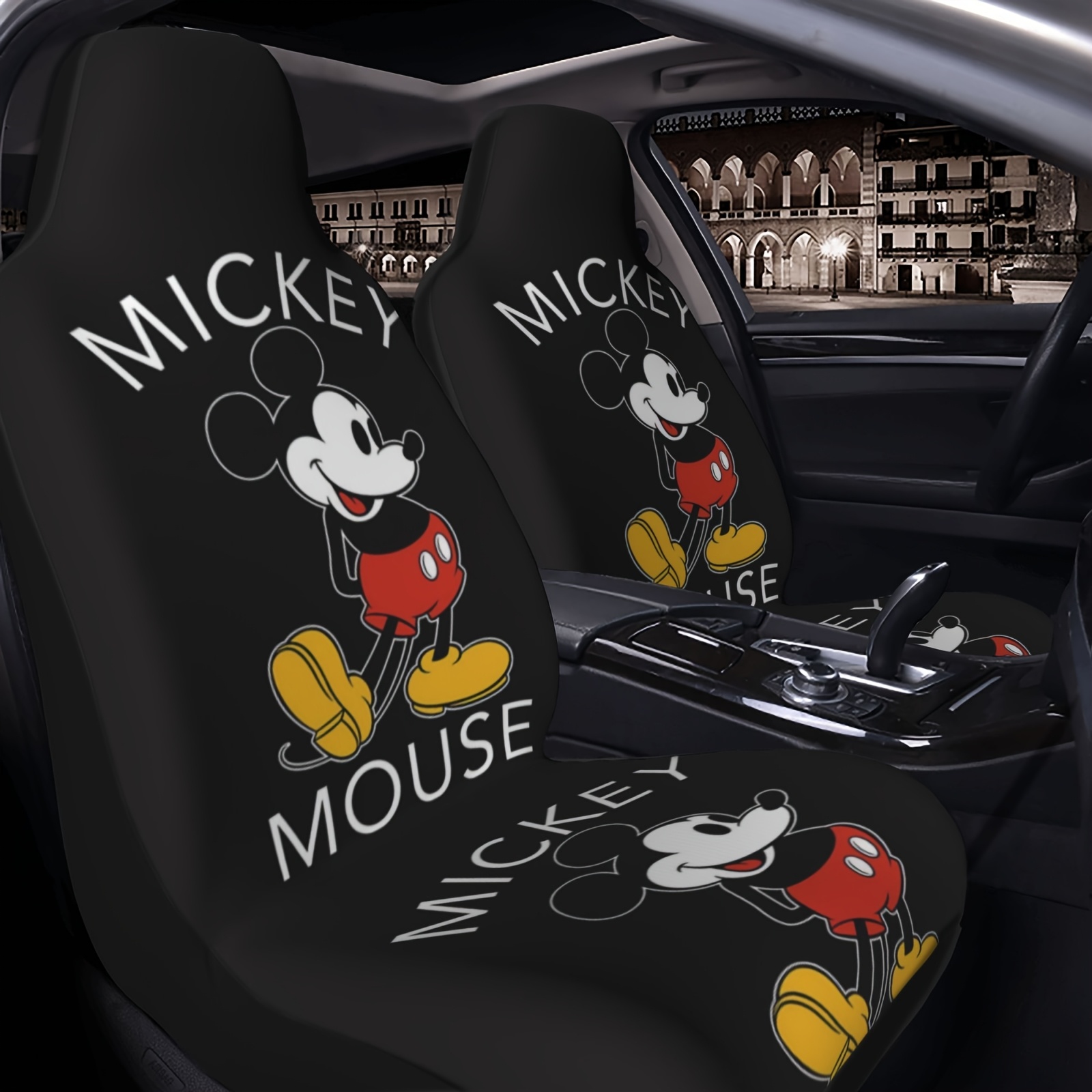 Women'S Accessories Vans - Mickey Mouse Pattern Car Seat Cover