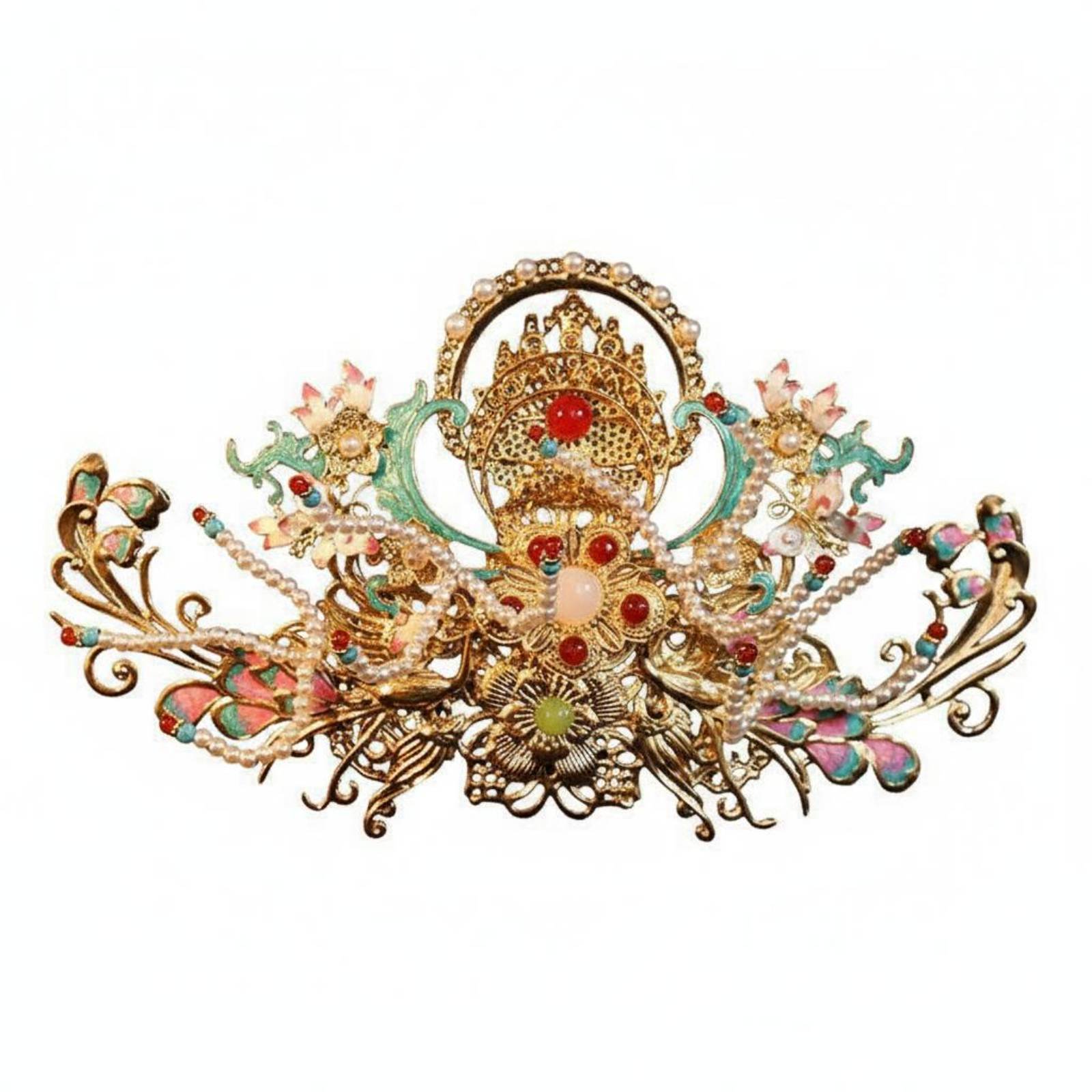Women'S Accessories Designer - Traditional Chinese Hair Crown Fairy-Like Aesthetic