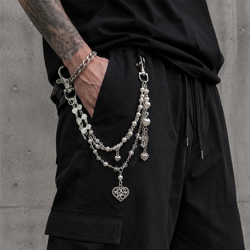 Wallet Chain Bag - Layered Chain Handbag Pendant for Purse