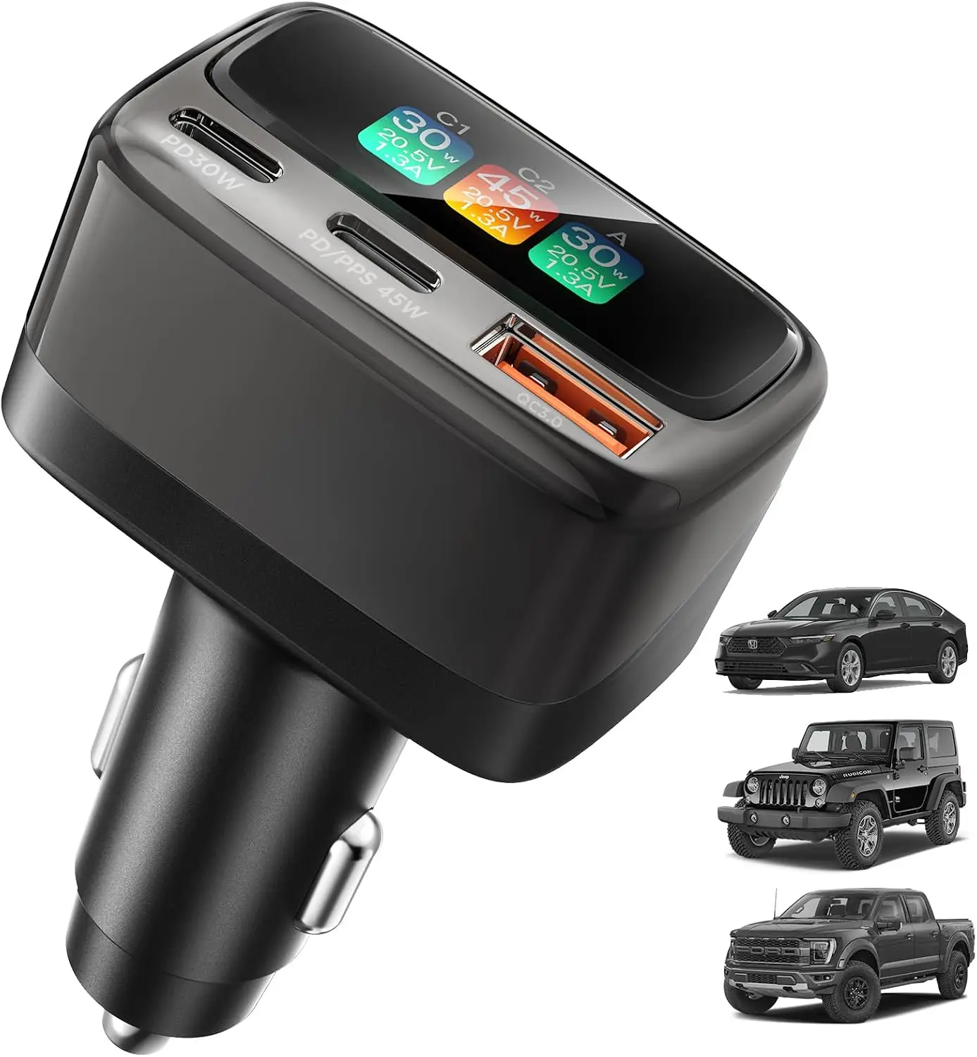 Women Accessories Gift - 105W USB C Car Charger with