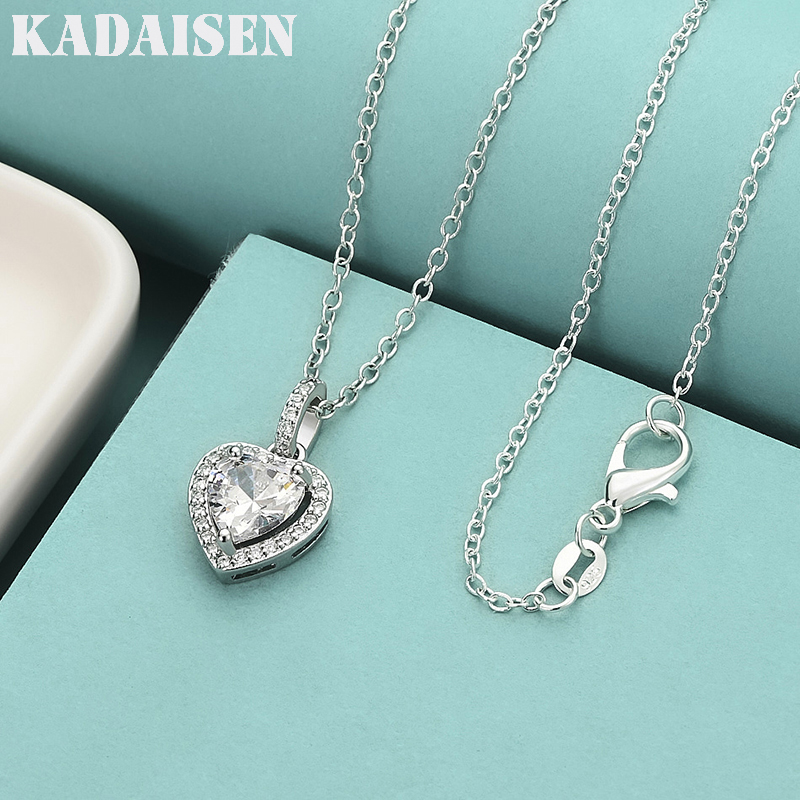 Charm Necklace Dainty - Top Quality 925 Sterling Silver Forever