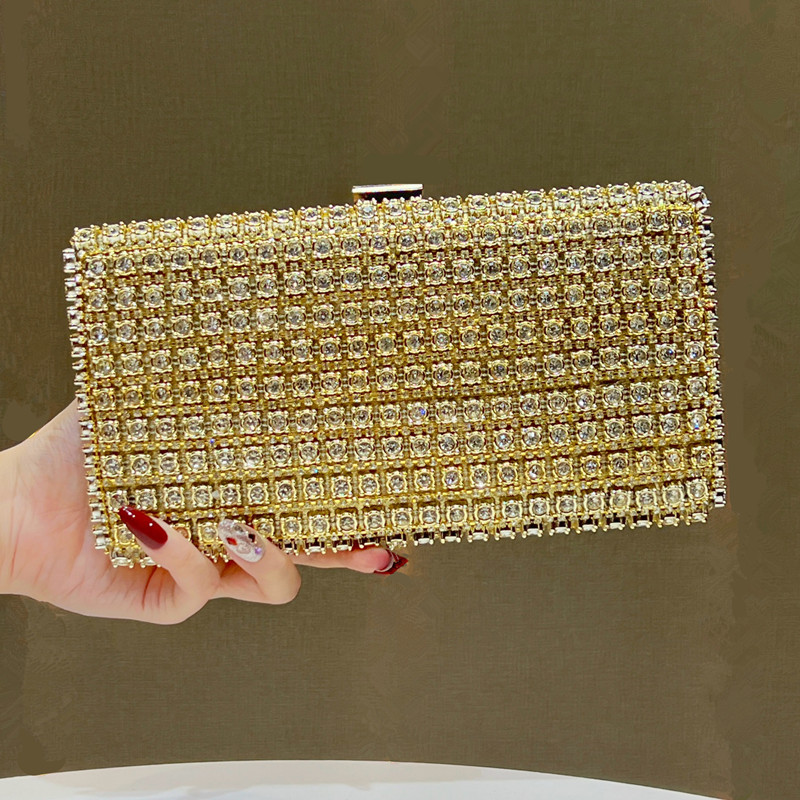 Wallet Chain Bag - 2026 Luxury Fashion Full Rhinestone Women's