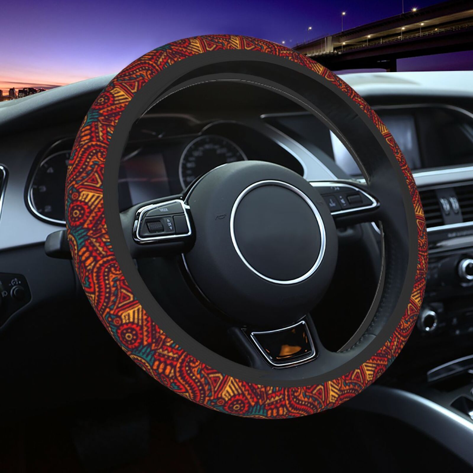 Women'S Accessories Vans - African Nation Pattern Print Steering Wheel