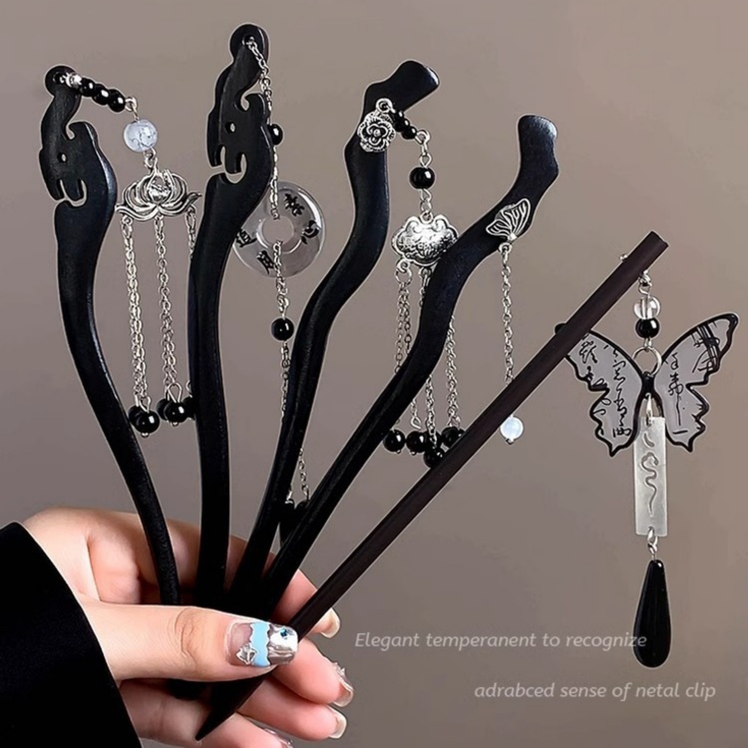 Light Luxury Wooden Tassel Hai - Women Accessories Shop review and price