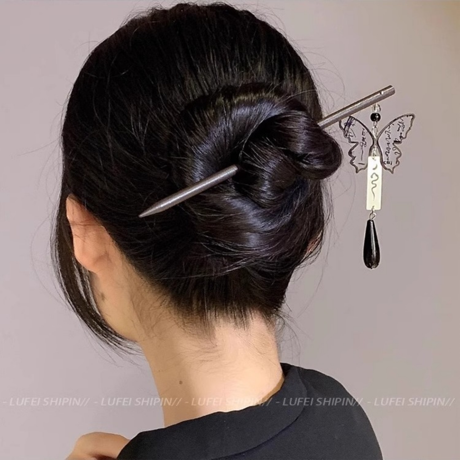 Light Luxury Wooden Tassel Hai - Women Accessories Shop review and price