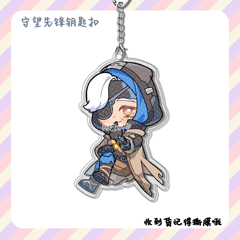 4pcs Anime Game Overwatch  Col - Women'S Keychain Accessories review and price