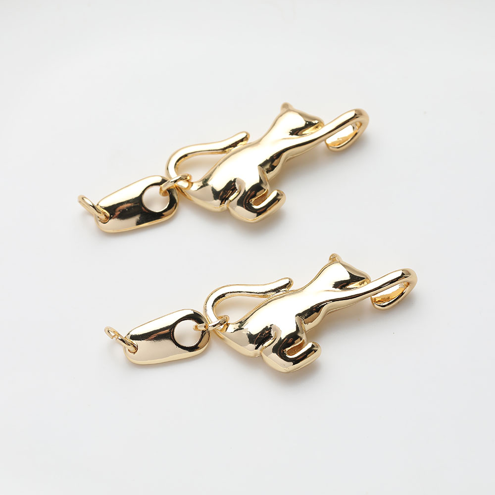 2PCS Dainty Animal Design Cat  - Charm Necklace Dainty review and price