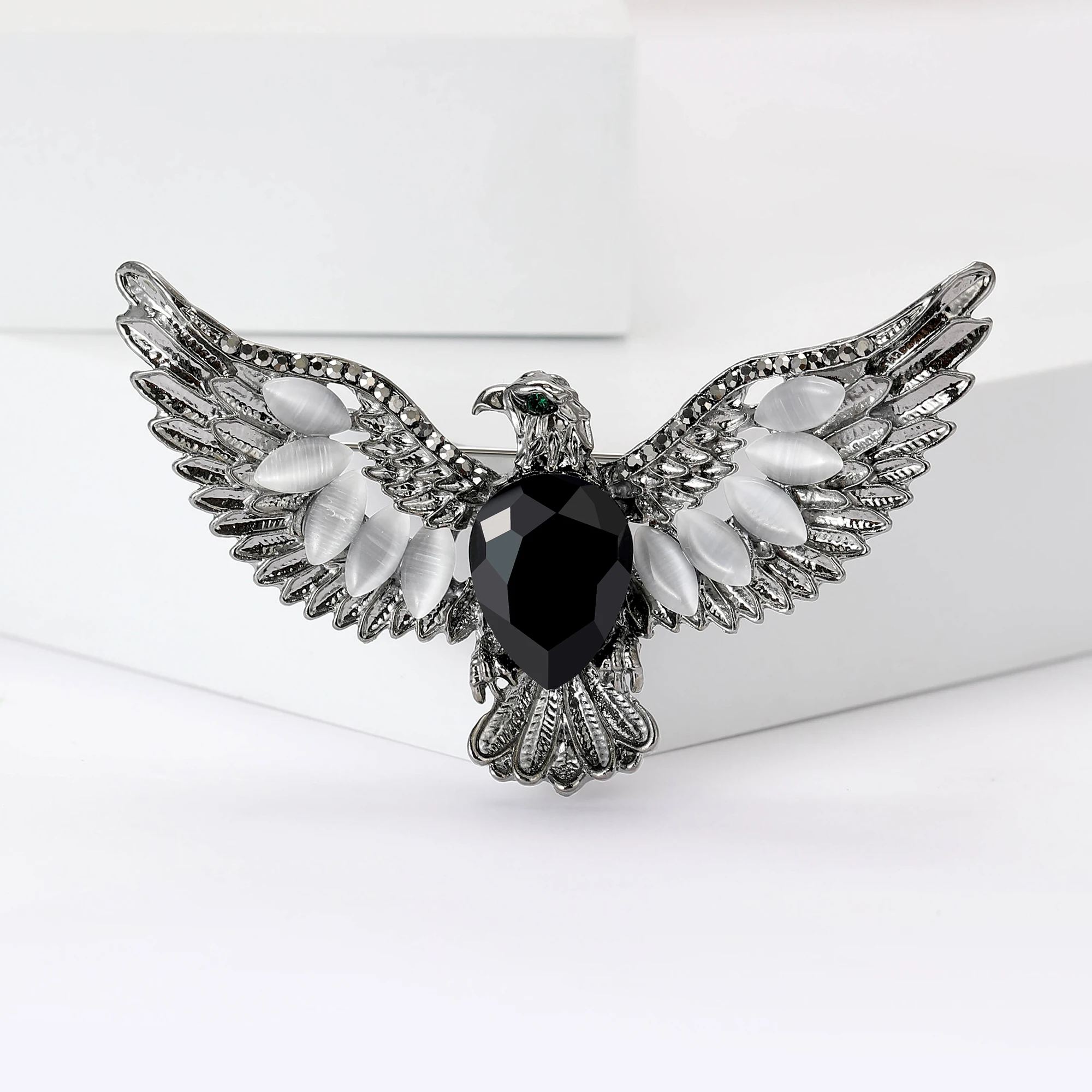 Enamel Eagle Brooches for Wome - Women'S Accessories Categories review and price