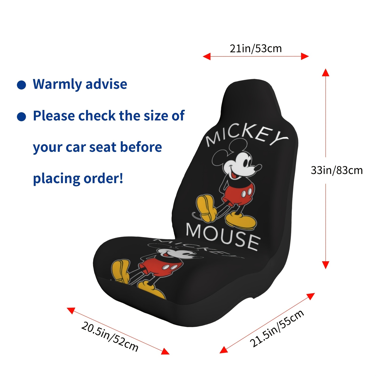 Mickey Mouse Pattern Car Seat  - Women'S Accessories Vans review and price
