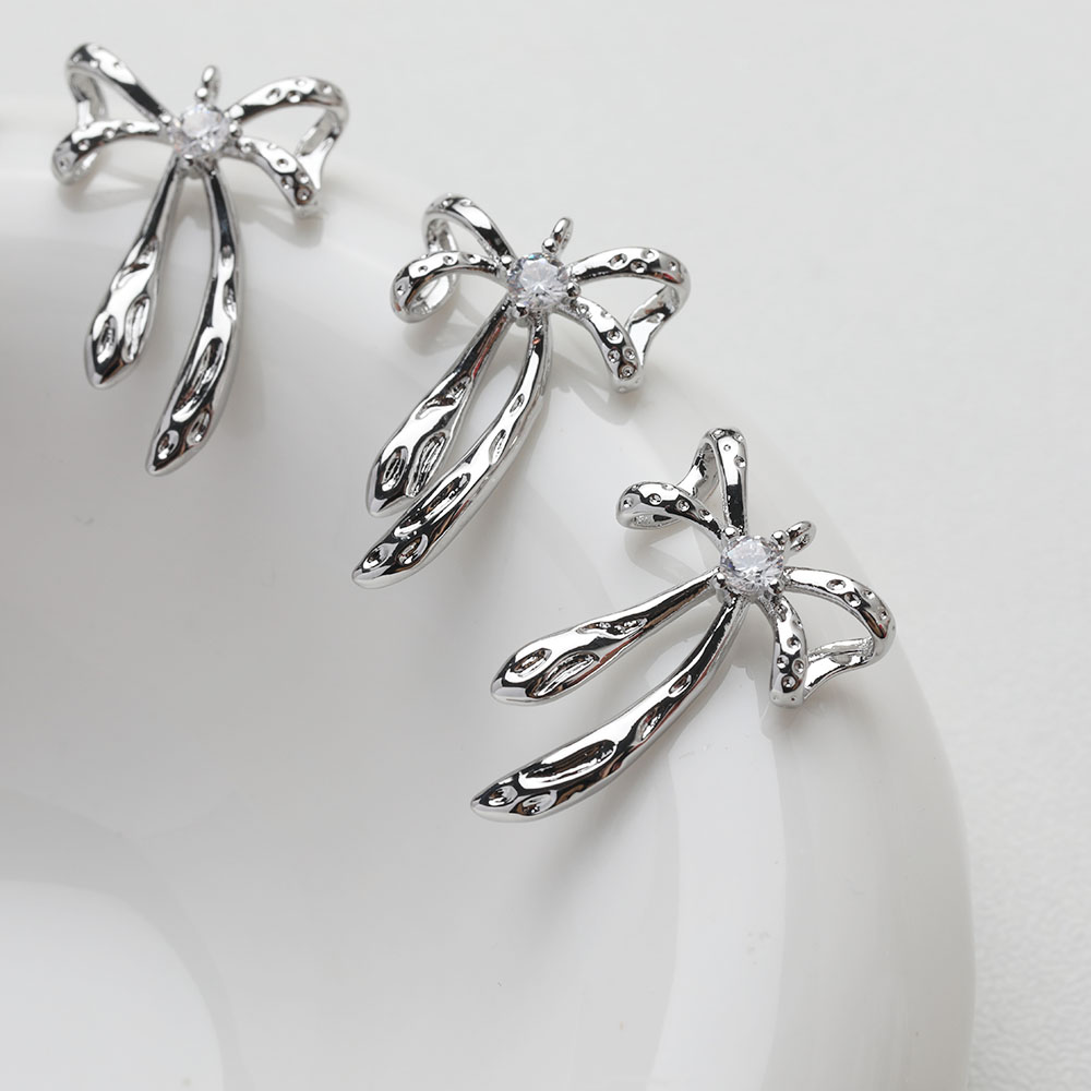 4PCS Dainty Bow Charm Jewelry  - Charm Necklace Dainty review and price