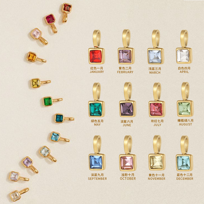 CARLIDANA Dainty Women Birthda - Charm Necklace Dainty review and price