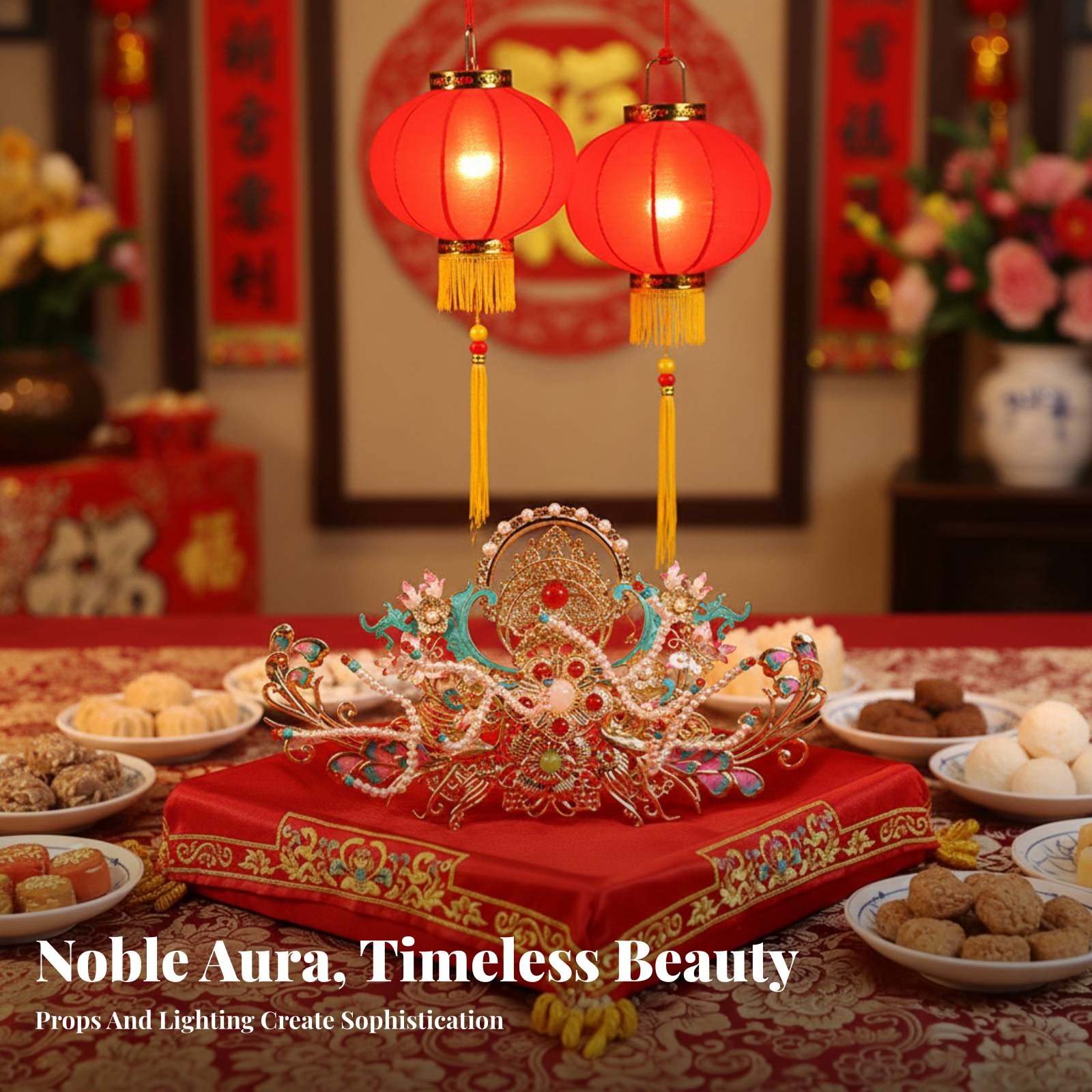 Traditional Chinese Hair Crown - Women'S Accessories Designer review and price