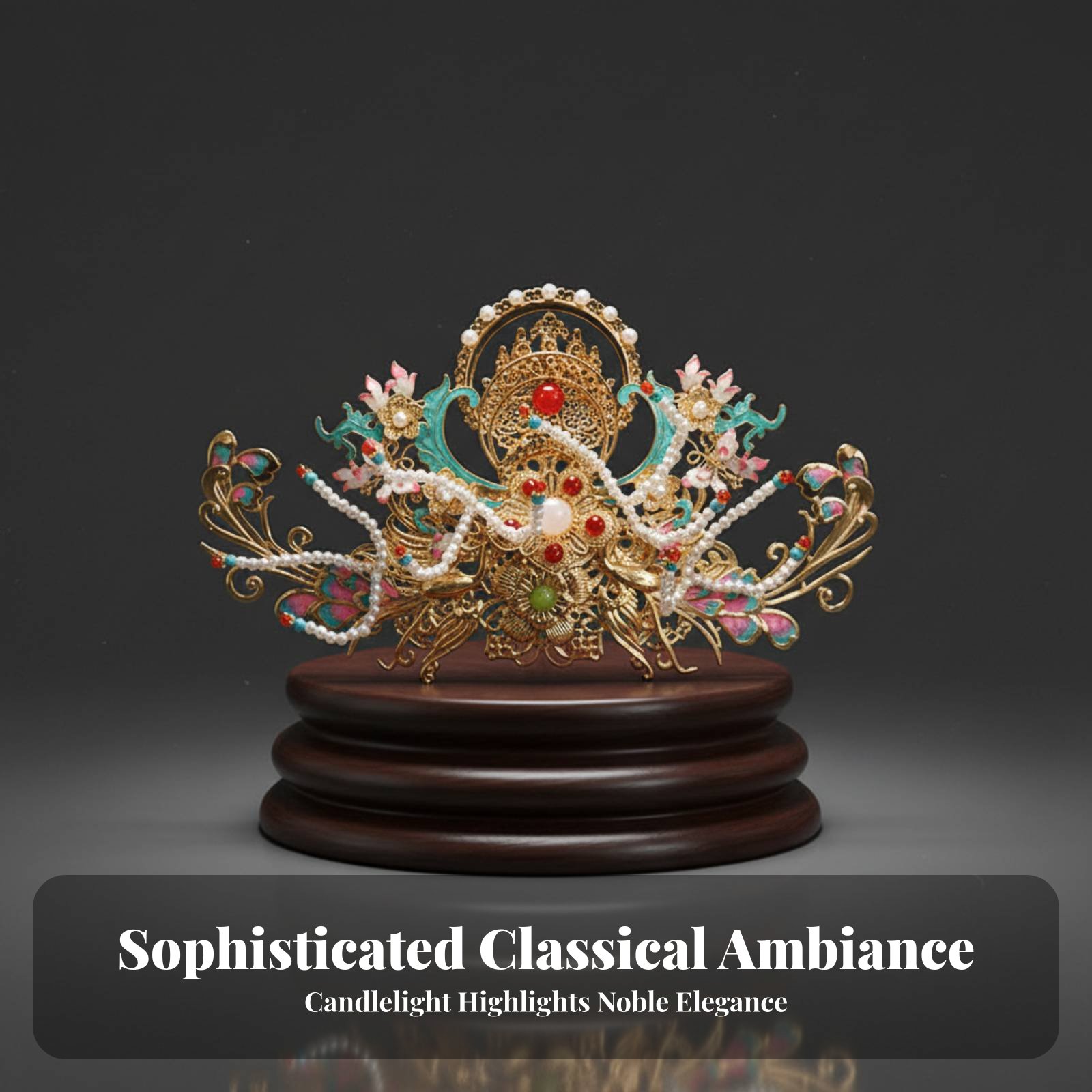 Traditional Chinese Hair Crown - Women'S Accessories Designer review and price