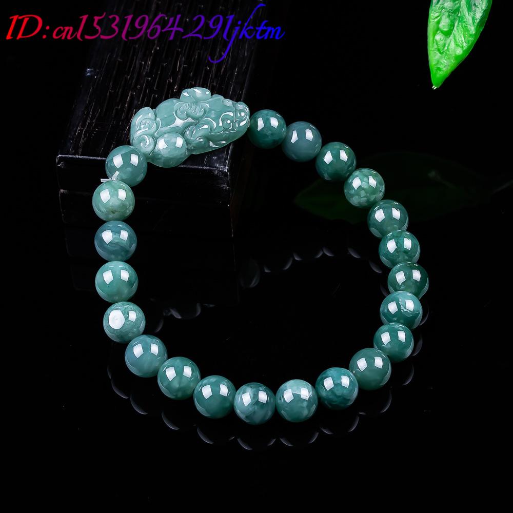 Natural Burmese Jadeite Pixiu  - Women Accessories Gift review and price