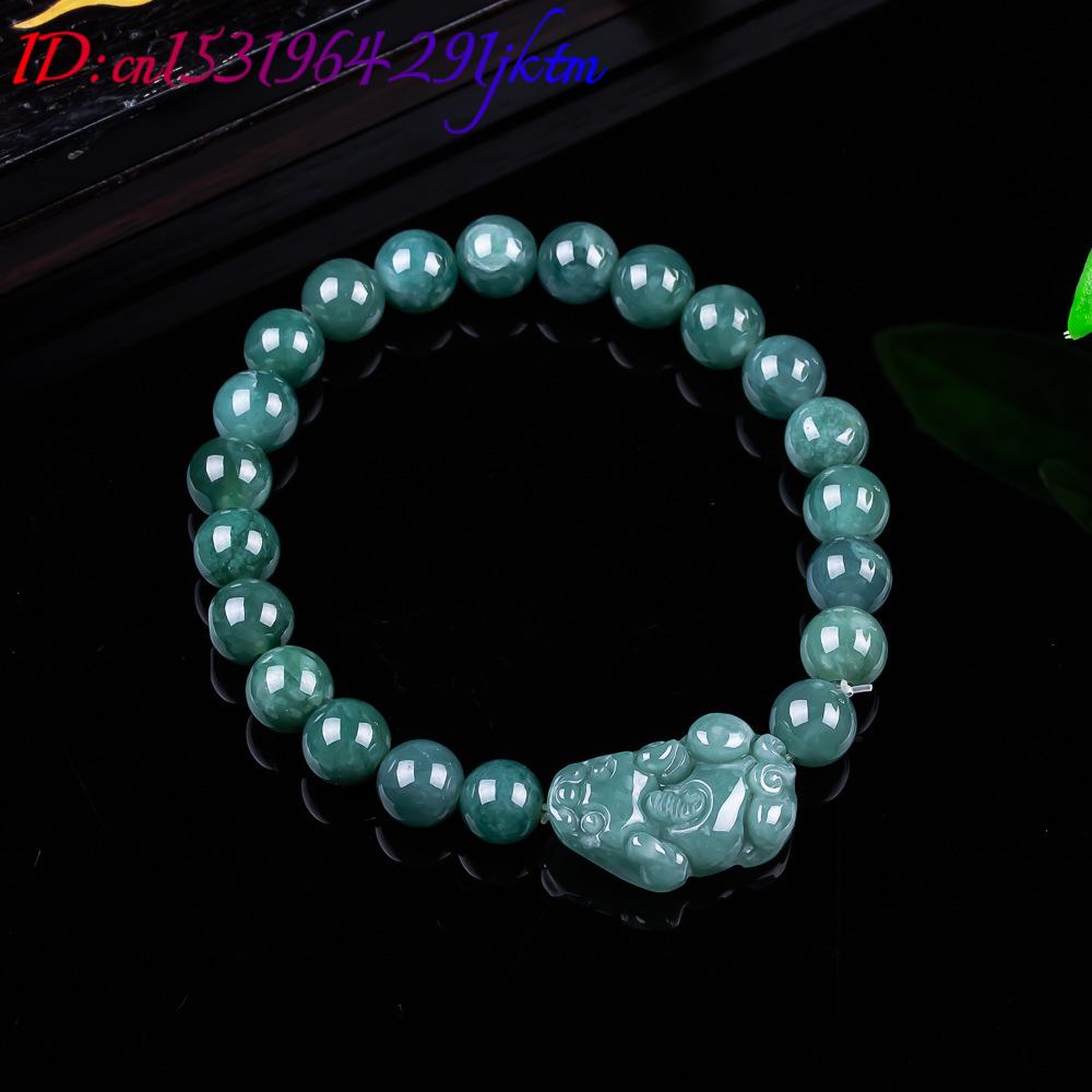 Natural Burmese Jadeite Pixiu  - Women Accessories Gift review and price