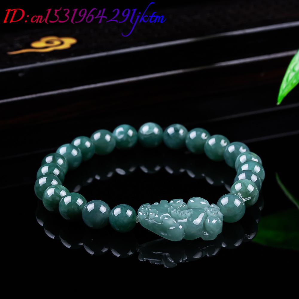 Natural Burmese Jadeite Pixiu  - Women Accessories Gift review and price