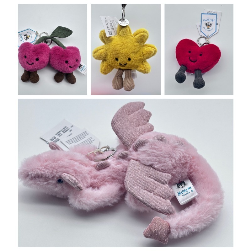 JC Hot Bag Cute Plush Toy Labe - Women'S Keychain Accessories review and price