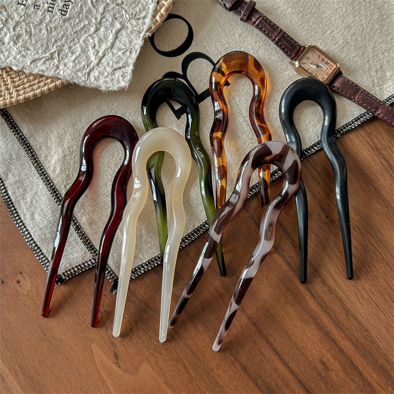 U-Shaped Hair Fork Fashion Tor - Women Accessories Shop review and price
