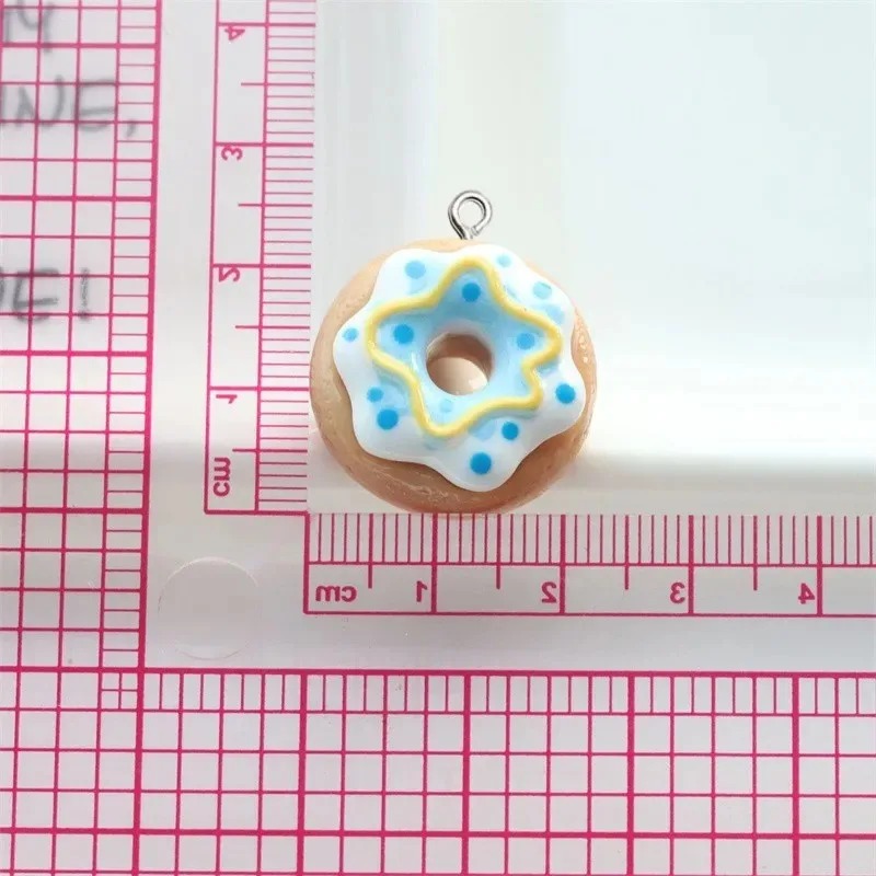 10Pcs Resin Donut Charms Color - Women Accessories Pack review and price
