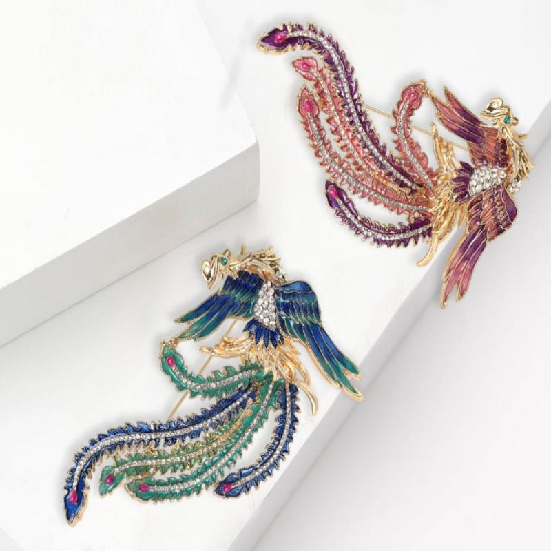 Fashion Phoenix Brooches Unise - Women'S Accessories Categories review and price