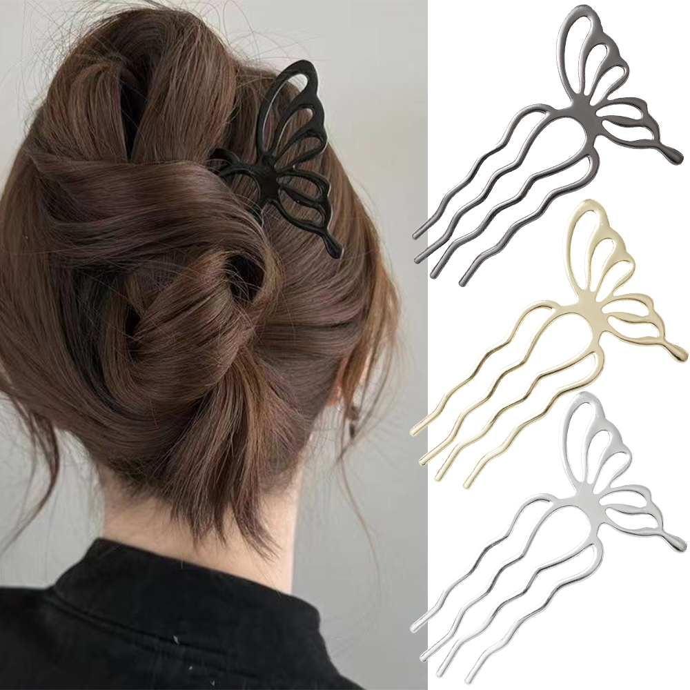 Korean Butterfly U Shape Hair  - Women Accessories Shop review and price