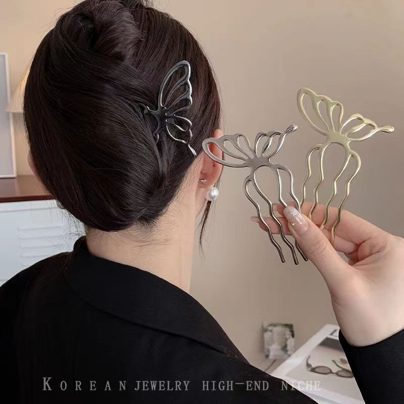 Korean Butterfly U Shape Hair  - Women Accessories Shop review and price