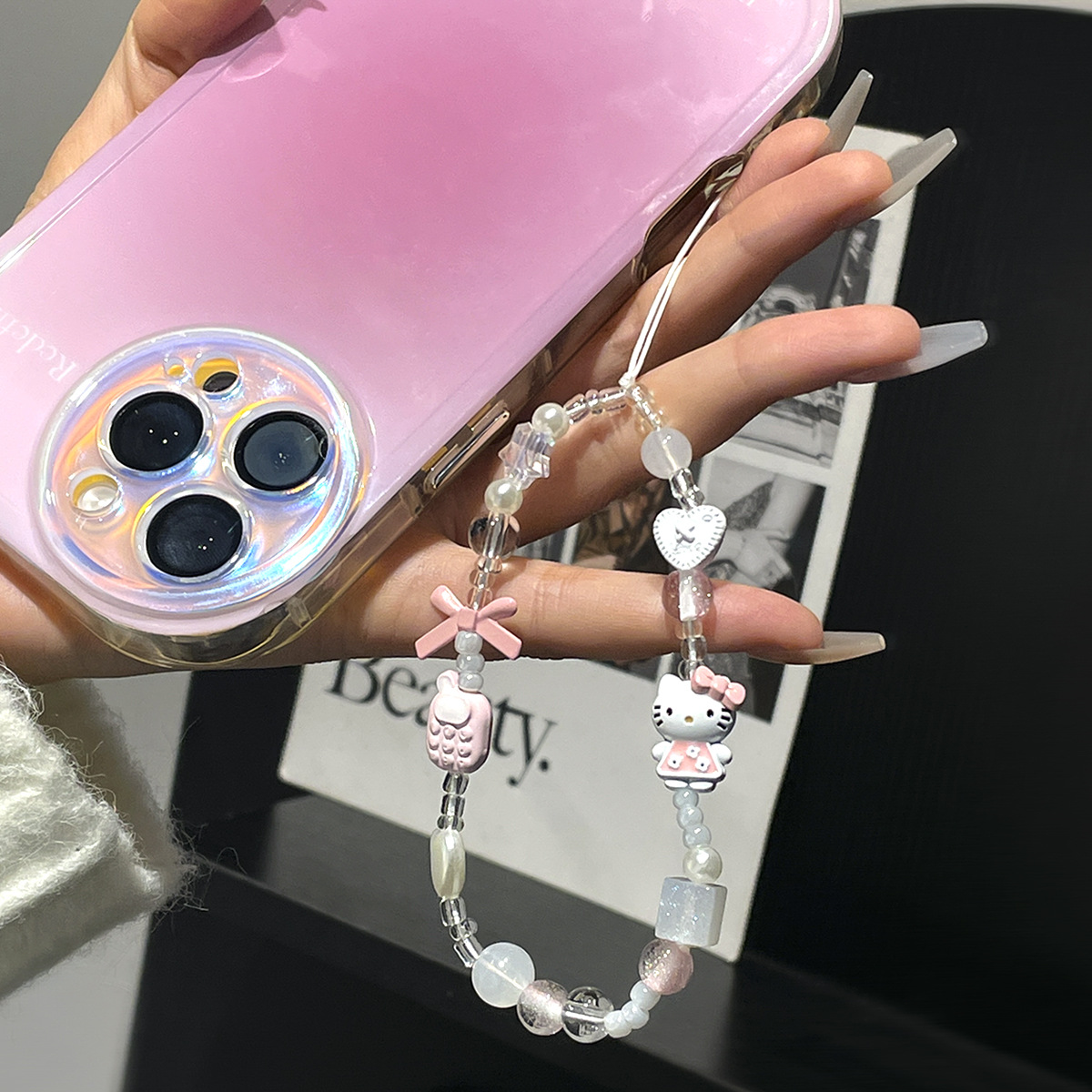 Ins Sweet Kawaii Hello Kitty   - Women'S Keychain Accessories review and price