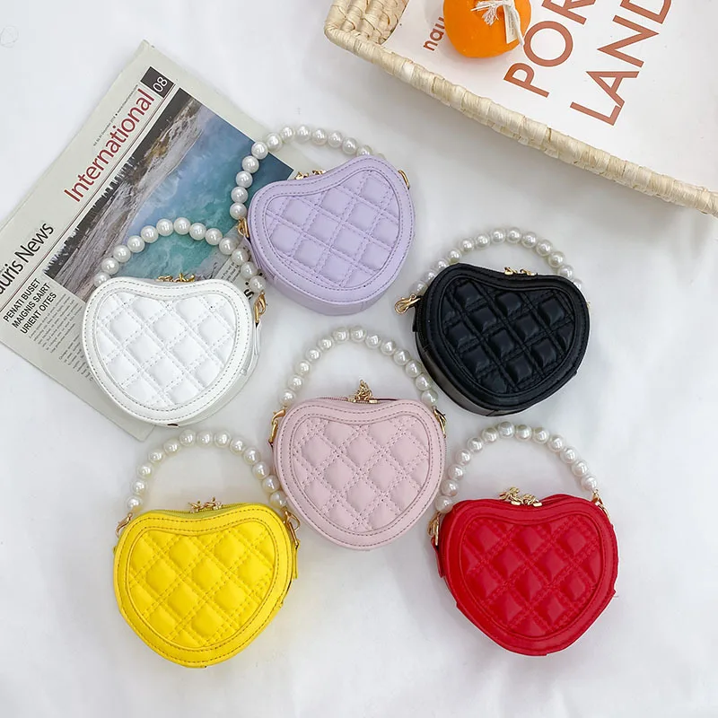 Cute Children's Heart-shaped C - Wallet Chain Bag review and price