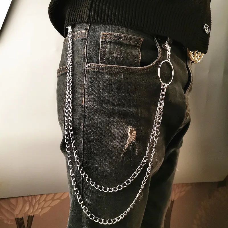 Layer Metal Belt Chain Punk Ho - Wallet Chain Bag review and price