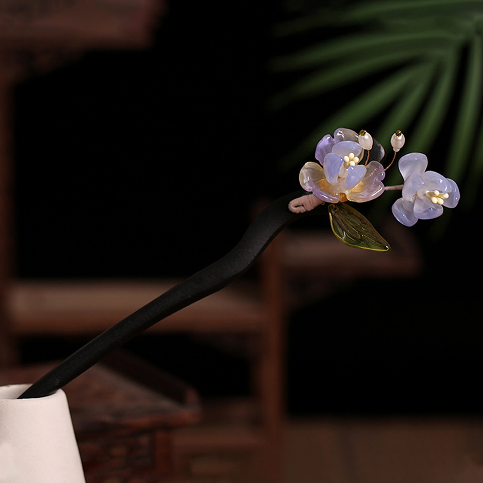 Chinese Style Flower Tassel Ha - Women Accessories Shop review and price