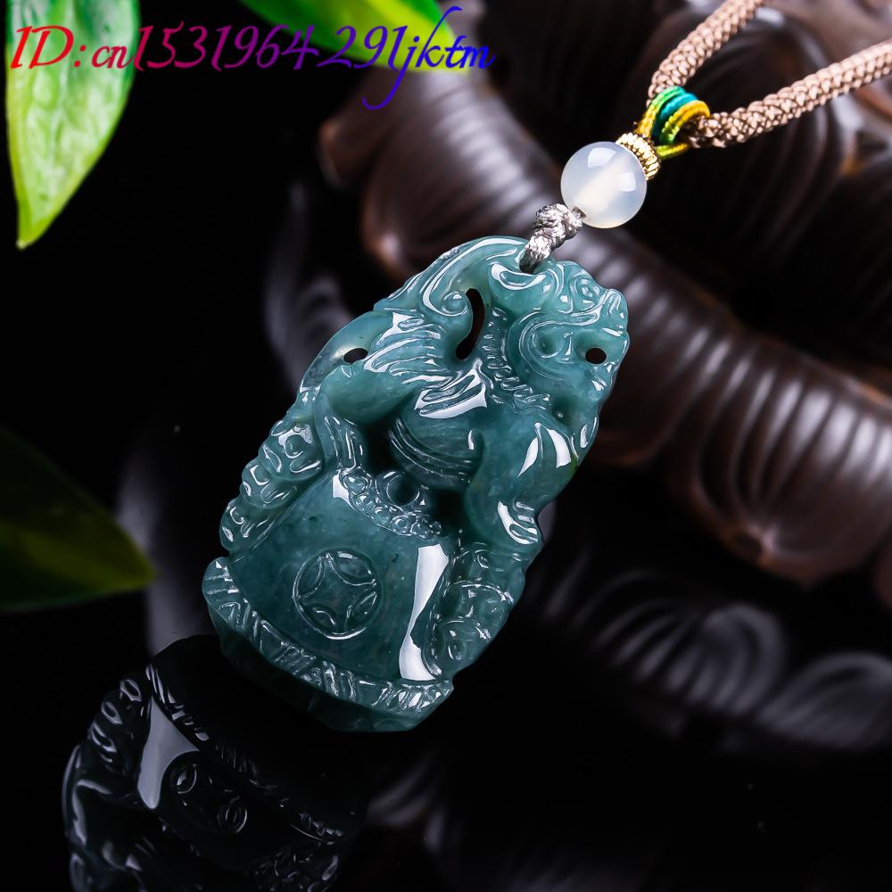 Burmese Jadeite Pixiu Pendant  - Women Accessories Gift review and price