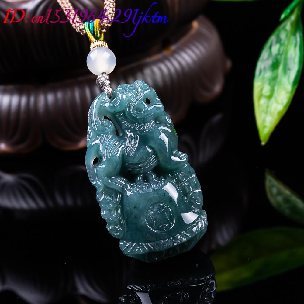 Burmese Jadeite Pixiu Pendant  - Women Accessories Gift review and price