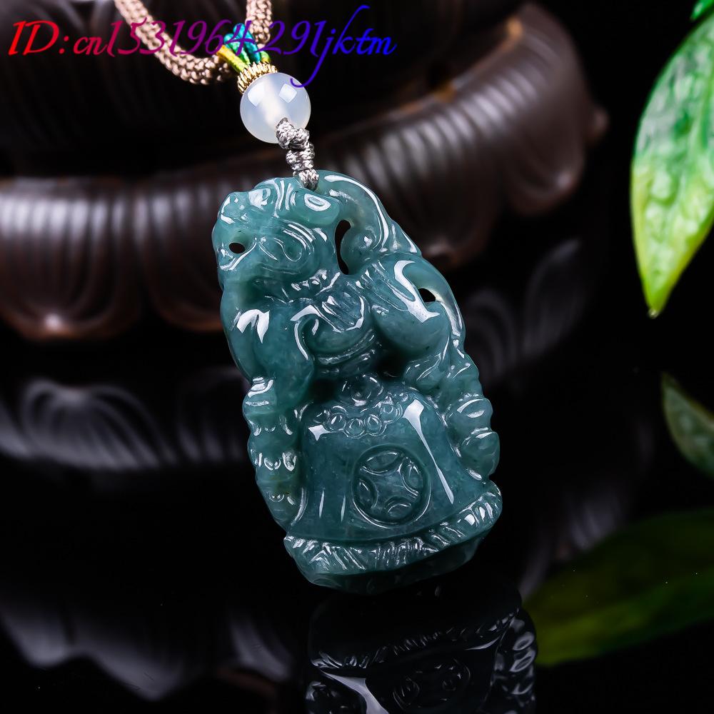 Burmese Jadeite Pixiu Pendant  - Women Accessories Gift review and price