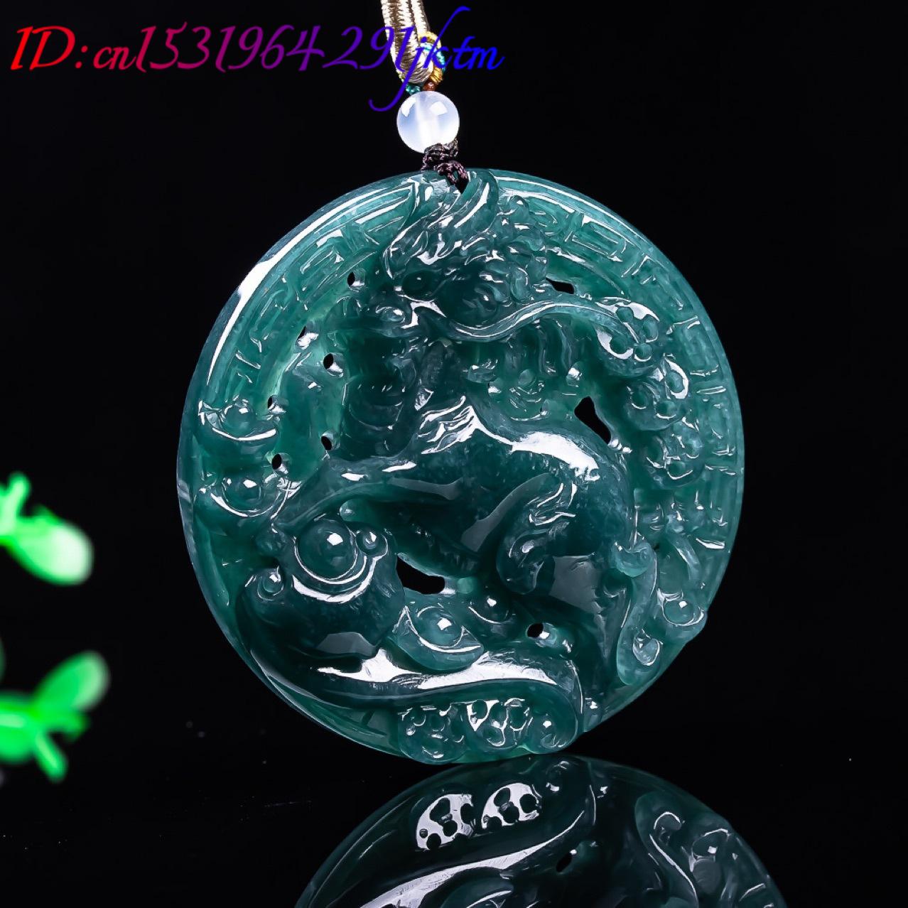 Burmese Jadeite Dragon Pendant - Women Accessories Gift review and price