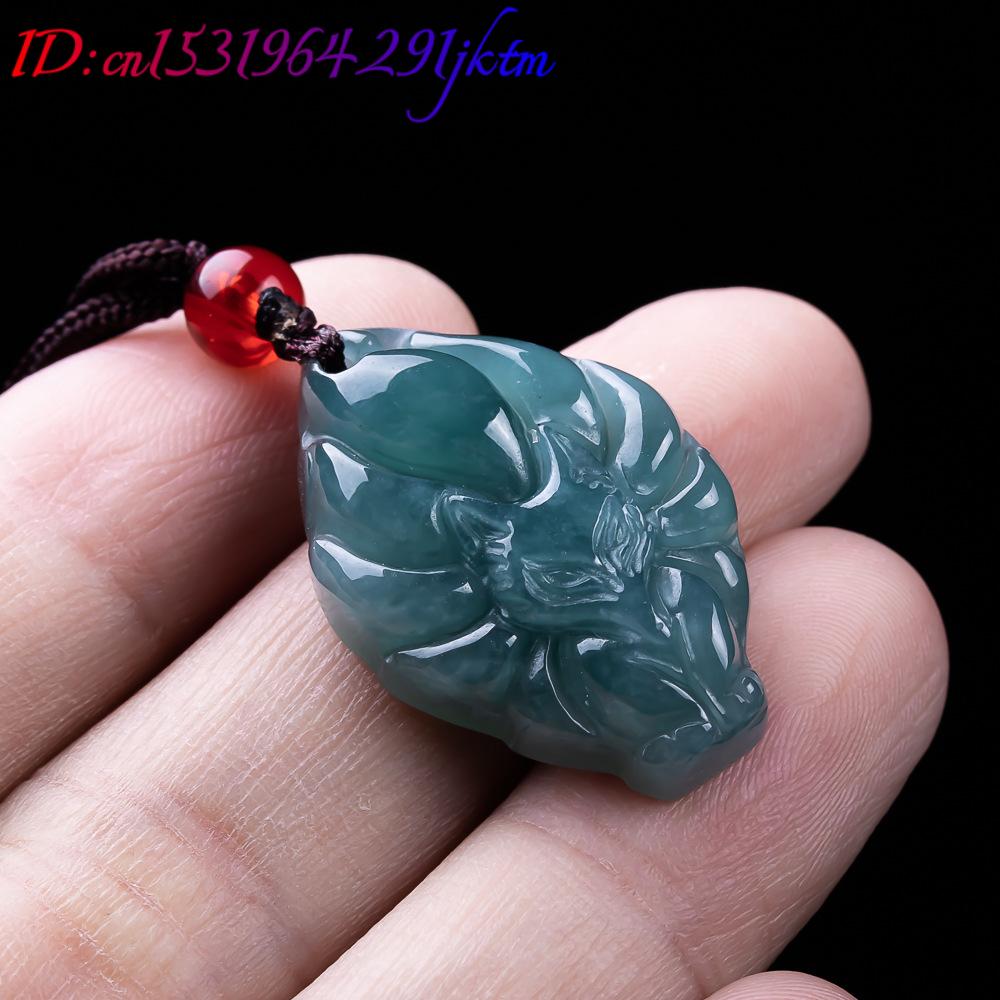 Natural Burmese Jadeite Fox Pe - Women Accessories Gift review and price