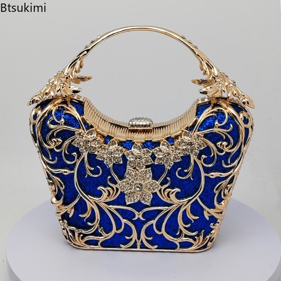 Hollow Out Metal Evening Bags  - Wallet Chain Bag review and price