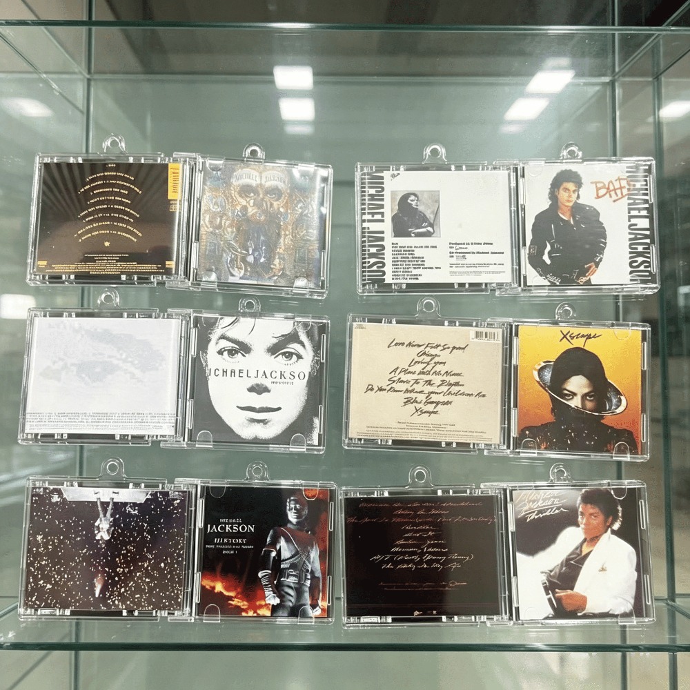 Michael Jackson Merch Mini CD  - Women'S Keychain Accessories review and price