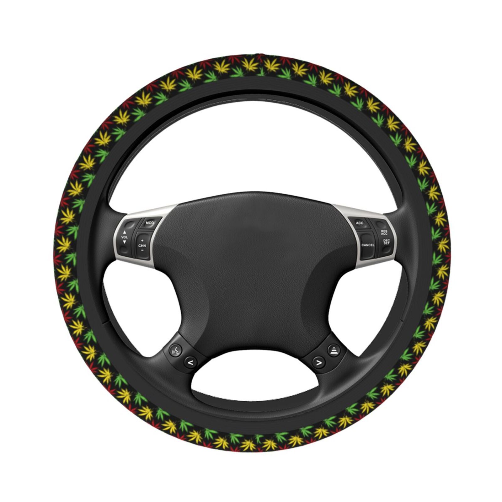 Colorful Weed Leaf Print Steer - Women'S Accessories Vans review and price
