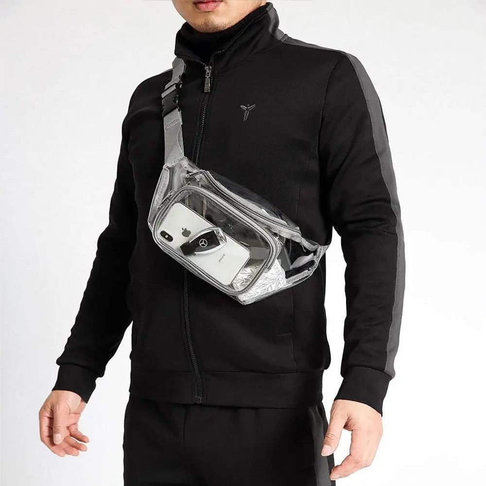 Clear Fanny Pack Transparent P - Women Accessories Pack review and price