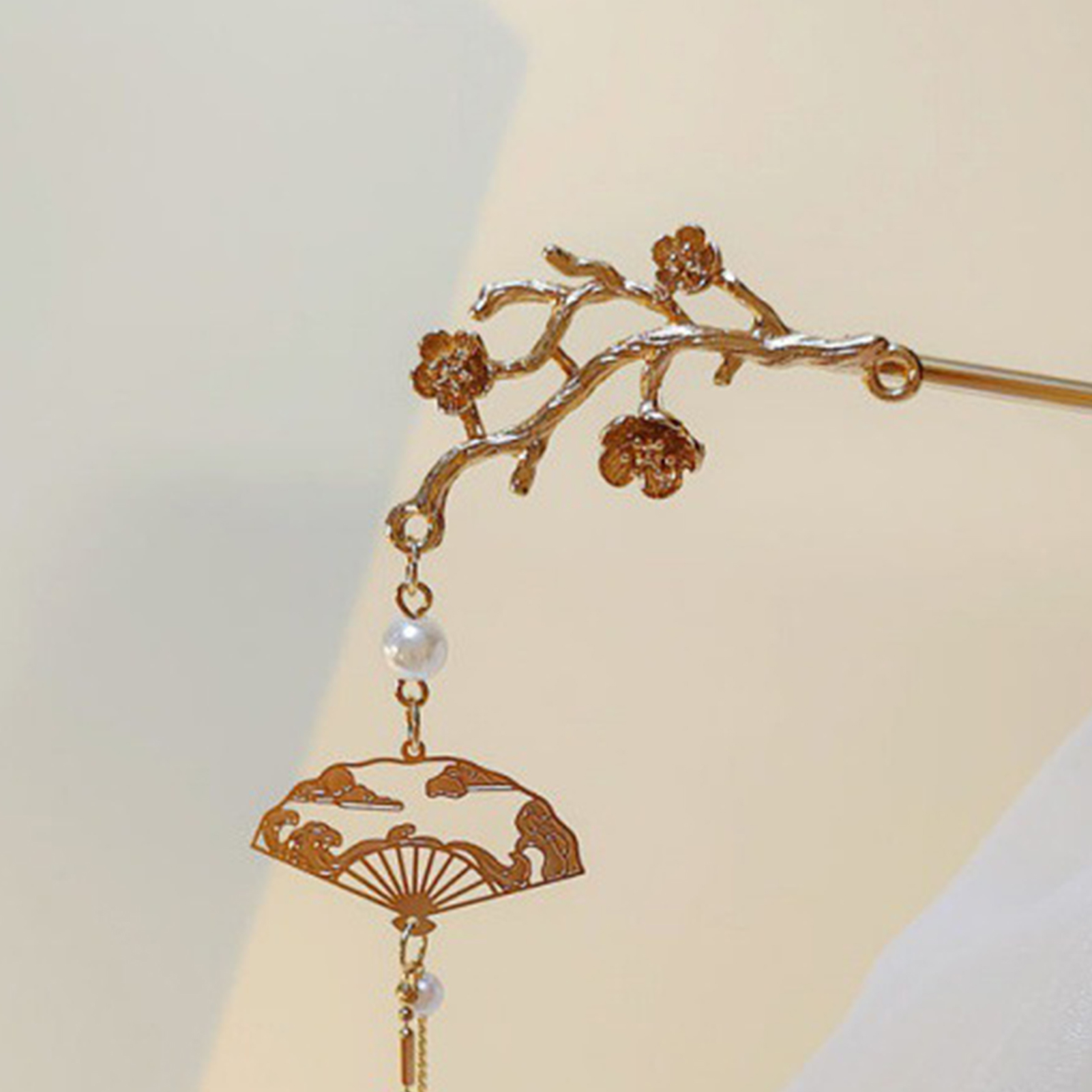Retro Flower Tassel Hairpin Fo - Women Accessories Shop review and price