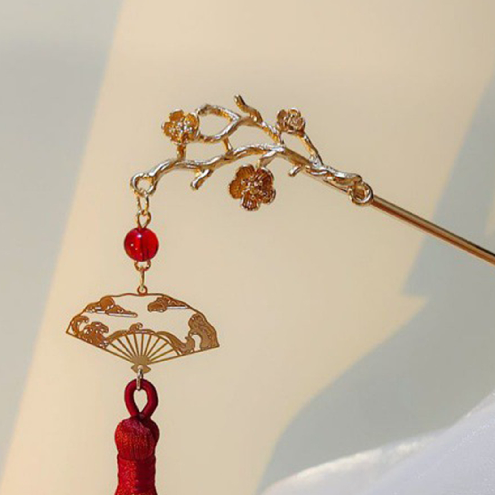 Retro Flower Tassel Hairpin Fo - Women Accessories Shop review and price