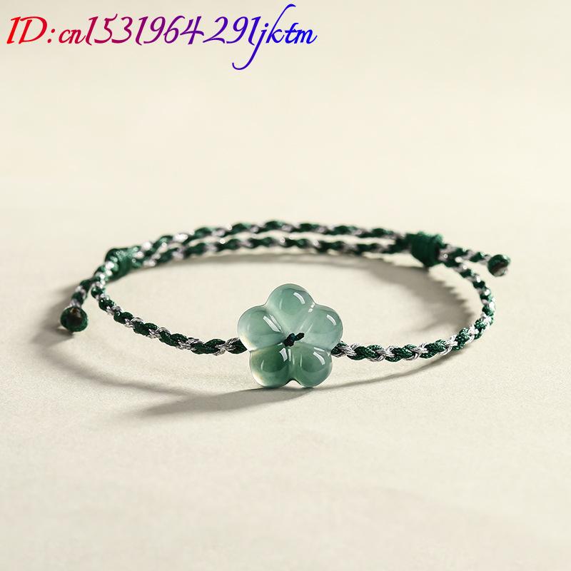 Burmese Jadeite Flower Bracele - Women Accessories Gift review and price