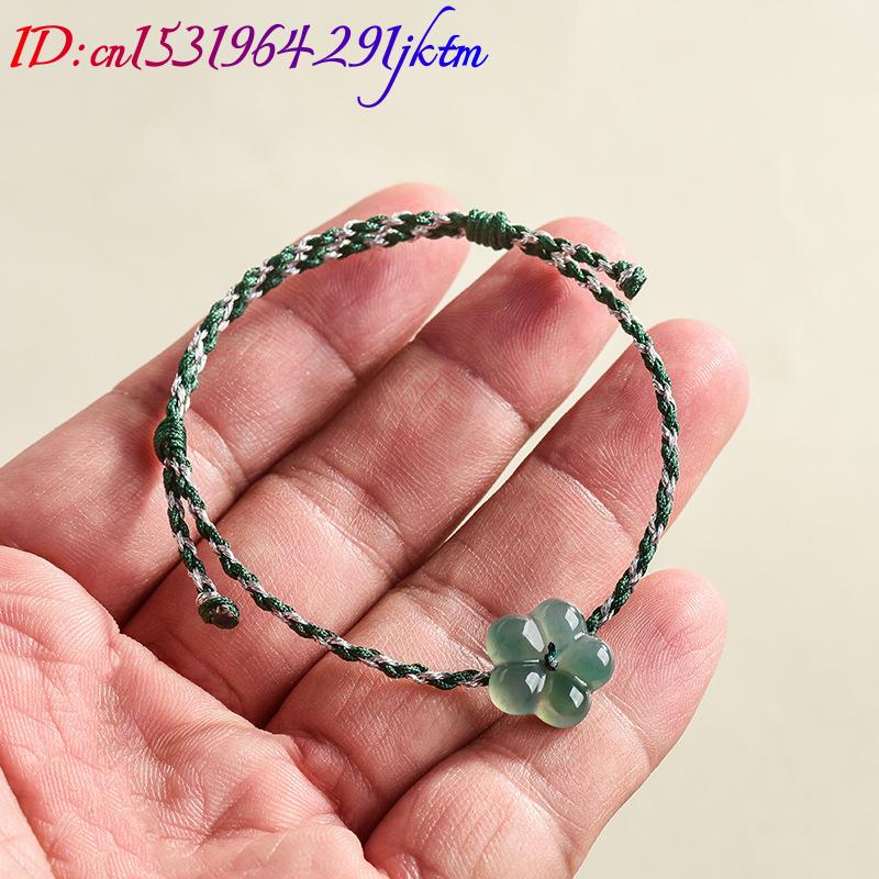 Burmese Jadeite Flower Bracele - Women Accessories Gift review and price