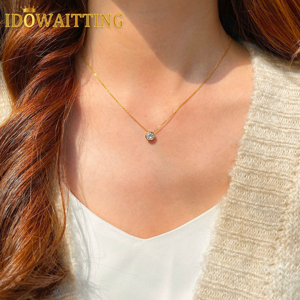 100% 925 Sterling Silver Forev - Charm Necklace Dainty review and price