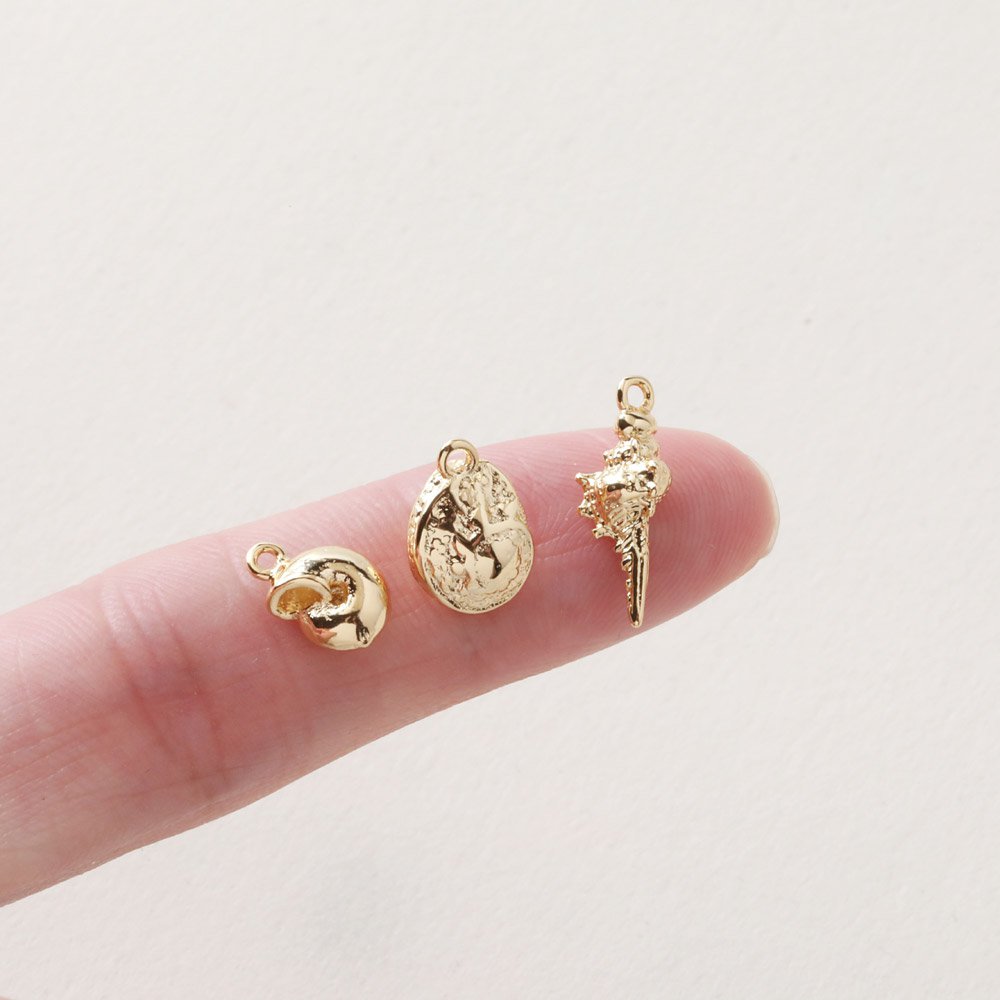 6PCS Dainty Small Conch Shell- - Charm Necklace Dainty review and price