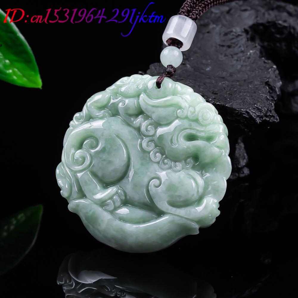 Natural Myanmar Jadeite Pixiu  - Women Accessories Gift review and price