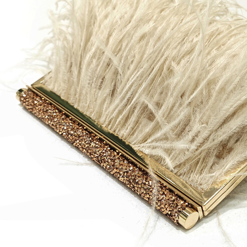 Fashion Clutch Metal frame Eve - Wallet Chain Bag review and price